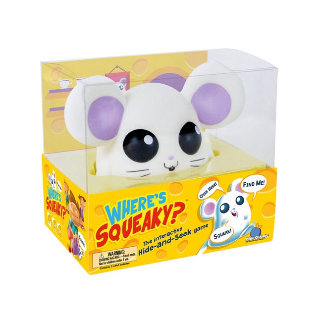 Juego de escondidas para ratones Blue Orange Where's Squeaky 4+