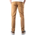 thumbnail image 4 of Ma Croix Mens Slim Fit Stretch Chino Pants Plain Twill, 4 of 6