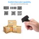 thumbnail image 5 of Escáner de código de barras 1D / 2D / QR Código de barras Dedo portátil Lector de código de anillo p Eccomum Escáner de código de barras, 5 of 7