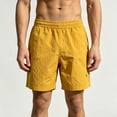 thumbnail image 6 of ZRGHAOYLQ Mens Casual Shorts 7 Inch Elastic Waist Shorts Straight Leg Loose Fit Shorts Breathable Lightweight Summer Leisure Shorts with Pockets, 6 of 7