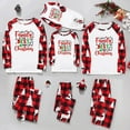 thumbnail image 2 of Penkiiy Pyjamas de Noël pour la Famille Ensemble de Pyjamas Assortis, Pyjamas de Noël à Carreaux Rouges avec Rennes pour Femmes Hommes Enfants Rouge m, 2 of 6