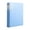 Color:Blue, variant on Sheet brochure, multi-layer transparent insert folder, 40 pages
