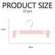 thumbnail image 5 of Perchas para pantalones FloreceBien, perchas para faldas que ahorran espacio con ganchos giratorios de 360°, pinzas ajustables, perchas para pantalones, perchas para ropa, abrigos, prendas de vestir,, 5 of 5