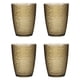 thumbnail image 1 of Vasos de acrílico de 10oz Uxcell, paquete de 4, vasos reutilizables de plástico para el hogar y al aire libre, café, 1 of 6