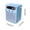 Blue, variant on OCCOA Desktop Humidification Fan Water-cooling Breath Conditioning Spray Mini Chiller, 3-in-1 Cooling Fan with Mist Humidifier Bluetooth Speaker, Portable USB Desk Cooler, Multicolor