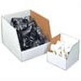 thumbnail image 2 of Box Partners Jumbo Open Top Bin Boxes 6" x 18" x 10" White 25/Bundle BINJ61810, 2 of 2