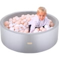 thumbnail image 1 of Piscina de bolas de espuma Toodly para niños pequeños y bebés con funda blanda, 1 of 9