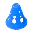 thumbnail image 4 of MasteelfCA 20pcs Plastic Roller Skating Cone Windproof Roadblock Training Traffic Road Cones (Assorted Color, Hollow Style), 4 of 7