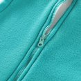thumbnail image 6 of CAICJ98 Toddler Boys Girls Fleece Vest Kids Polar Fleece Zipper Jacket Sleevless Fall Winter Warm Outerwear With Pockets (Sky Blue,9-10 Years), 6 of 7