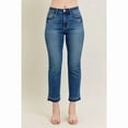 thumbnail image 2 of Full Size Hw Vintage Wash Release Hem Kick Flare Jeans Plus, 2 of 5