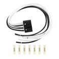 thumbnail image 1 of 14AWG Soplador Motor Resistencia Conector, Plástico, 645-702, Negro, 1 of 7
