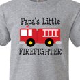 thumbnail image 4 of Inktastic Papa's Little Firefighter Youth T-Shirt, 4 of 5