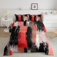 thumbnail image 1 of Erosebridal Abstract Ombre Bedding Sets Twin with Comforter, Geometric Duvet Insert, Watercolor Ink Decor, Reversible 2 Pieces, 1 of 8