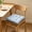 Blue, variant on Chair Cushions for Dining Chairs 16X16,Kitchen Table Chair Pads with Ties,Square Seat Cushion Chair Pads Soft Comfort Chair Mat Pillow Cushion Reading Nook Comfortable Square Seat Cushion for Adult
