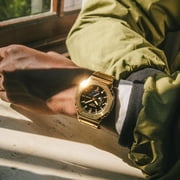 Casio G-Shock GM-2100YMG-9ADR Men’s Watch, Gold Stainless Steel Bezel, Analog-Digital Display, Shock Resistant