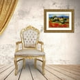 thumbnail image 3 of Bond 32x23 Gold Ornate Wood Framed with Double Matting Museum Art Print Titled - Flame, 3 of 4