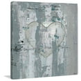 thumbnail image 3 of Painted Heart Painting Print on Wrapped Canvas, 3 of 5