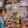 thumbnail image 4 of 90LED Hanging Sphere Lights, Battery Operated Starburst Lights, 8 Modes Dimmable Remote Control, Waterproof Copper Wire Fairy Light for Indoor Outdoor Christmas Decor, 4 of 6