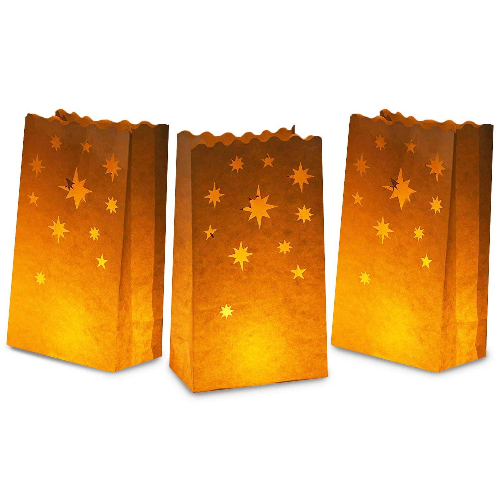 Paper Bag Lights Christmas 