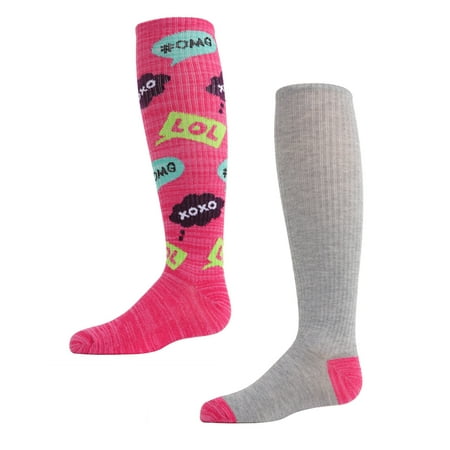 

MeMoi OMG LOL Knee High Socks 2-Pack - Girls - Female