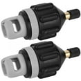 thumbnail image 2 of 2Pcs Adapter Heads, Air Pump Adapter Heads, Nylon For Rowing Kayaking Black, 2 of 8