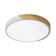 thumbnail image 2 of Aiwen Round LED Flush Mount Ceiling Lamp Modern Light Fixture White, 2 of 9