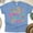 CarolinaBlue, variant on Enseñar Amar Inspirar Shirt, Spanish Teacher Floral T-Shirt, Inspirational Educator Tee, CarolinaBlue, Size S