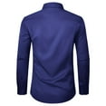 thumbnail image 3 of sogami Mens Long Sleeve Button Up Shirt Formal Dress Shirts Regular Fit, 3 of 7
