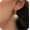 14K Gold, variant on Sterling Silver Disc Leverback Earrings for Women Gold and Silver Circle Drop Dangle Earrings Jewelry Hypoallergenic Hammered Leverback Dangle Earrings for Gifts