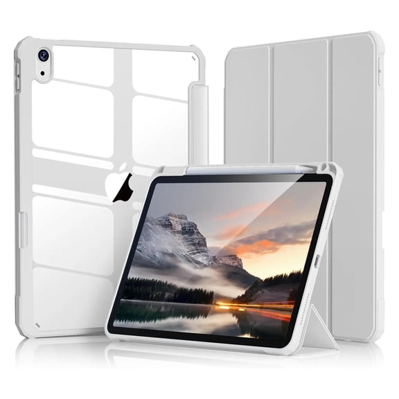 RoseOcean Shockproof Stand Case Auto Wake Cover for 10.2-13" Tablets w/ Pen Holder