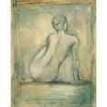 thumbnail image 2 of Harper, Ethan 15x18 Gold Ornate Wood Framed with Double Matting Museum Art Print Titled - Contemporary Figure Study I, 2 of 4