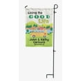 thumbnail image 4 of Printtoo White Living The Good Life Caravans CampingFlagCustom Personalized Camping Flags For Campers Double Sided CampsiteFlag, 4 of 4