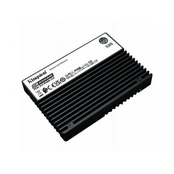 Kingston SEDC3000ME/3T8 DC3000ME 3.84 TB Solid State Drive - 2.5" Internal - U.2 (PCI Express NVMe 5.0 x4) - Server, Data Center Device Supported-1 DWPD - 7008 TB TBW - 256-bit AES Encryption Standard
