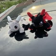 thumbnail image 6 of Car Dragons Accessories, Little Flying Dragons Plush Ornament, Dragon Car Roof Decoration with Movable Wings, Automotive Exterior Accessories with Detachable Design - White 13 Inch, 6 of 11