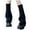 Black, variant on HNMKIU Japanese Gothic Knitted Leg Warmers Winter Knee High Socks Fashion Ankle Gaiters Cozy Footwear ,One Size