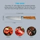 thumbnail image 3 of Cuchillo de chef Messermeister Oliva Elite Stealth 6", 3 of 6
