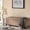 Sand, variant on Tufted Top Bench with Black Noir Finish Legs / Functional and Elegant