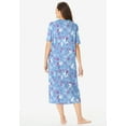 thumbnail image 2 of Dreams & Co. Plus Size Long Print Sleepshirt, 2 of 3