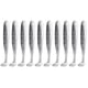 thumbnail image 3 of Soidarity Cebos de pesca de simulación reutilizables, cebos artificiales portátiles de PVC, 5,5 cm, 10 Uds. Pescar No.11 Soidarity OD000513-11, 3 of 6