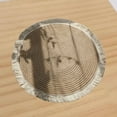 thumbnail image 4 of YouLoveIt Soft Jute Area Rug Braided Woven Tassel Study Children Room Sofa Floor Mat Circle Floor Mat Home Decor Study Floor Mat 45CM/80cm, 4 of 5