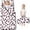 Pink Leopard Butterfly Pattern, variant on White Blue Butterfly Flower Pattern Teens Toddler Nap Mat with Pillow, Sleeping Mat Bag for Preschool Daycare 59"x22"