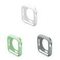 thumbnail image 1 of BXUXOHS (1Pack/3Pack) Case for Apple Watch Case Ultra 49mm 45mm 40mm 38mm 42mm 44mm 41mm Thin Soft TPU Shockproof Bumper Silicone Shell Protector Cover Accessories for iWatch Ultra 8 7 SE 6 5 4 3 2 1, 1 of 8