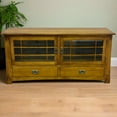 thumbnail image 2 of Crafters and Weavers Arts and Crafts Wood TV Stand for TVs up to 60" in Cherry, 2 of 5