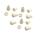 thumbnail image 4 of HILABEE 10 Pieces Bell End Stoppers Fasteners for Paracord Drawstring Bag DIY Crafts Beige, 4 of 9
