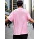 thumbnail image 5 of Playera Hombre Oversized Manga Corta Relajado Pure Color Pop, 5 of 5