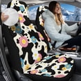 thumbnail image 2 of Uorisanigo 2pcs Front Seat Covers, High Back Front Car Seat Protectors Breathable Daisy Cow Print Automotive Interior Accessories Universal Fit for Most Automotive SUV Sedan Truck, 2 of 7