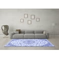 thumbnail image 3 of Ahgly Company Indoor Rectangle Medallion Blue Traditional Area Rugs, 8' x 12', 3 of 4