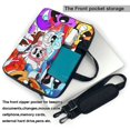 thumbnail image 3 of Zufioo Smiling Critters for Laptop Bag, Zippered Computer Shoulder Bag Messenger Bag Briefcase, Suitable for School, Work, Travel, 3 of 9