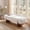 Beige, variant on Gericco 55" Faux Fur Upholstered Entryway Bench with Solid Wood Legs and Easy Assembly for Bedroom,Beige