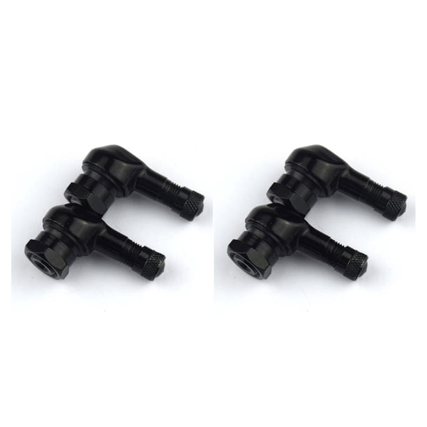 Kenally 2 Pieces Valve Stem High-strength Truck Tire Widely Covers Parts Replaced Stems Rain-proof Caps Wheel Accessories Applicable Negro 2piezas